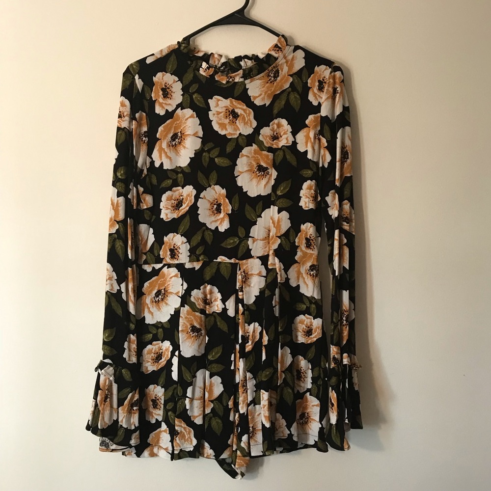 Floral Romper Perfect for a Summer Night-out!